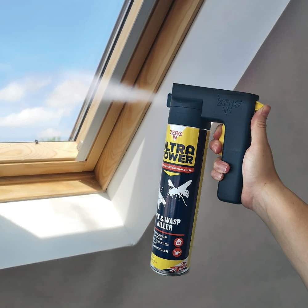 Zero In Ultra Power Fly & Wasp Killer Trigger Spray - 600ml