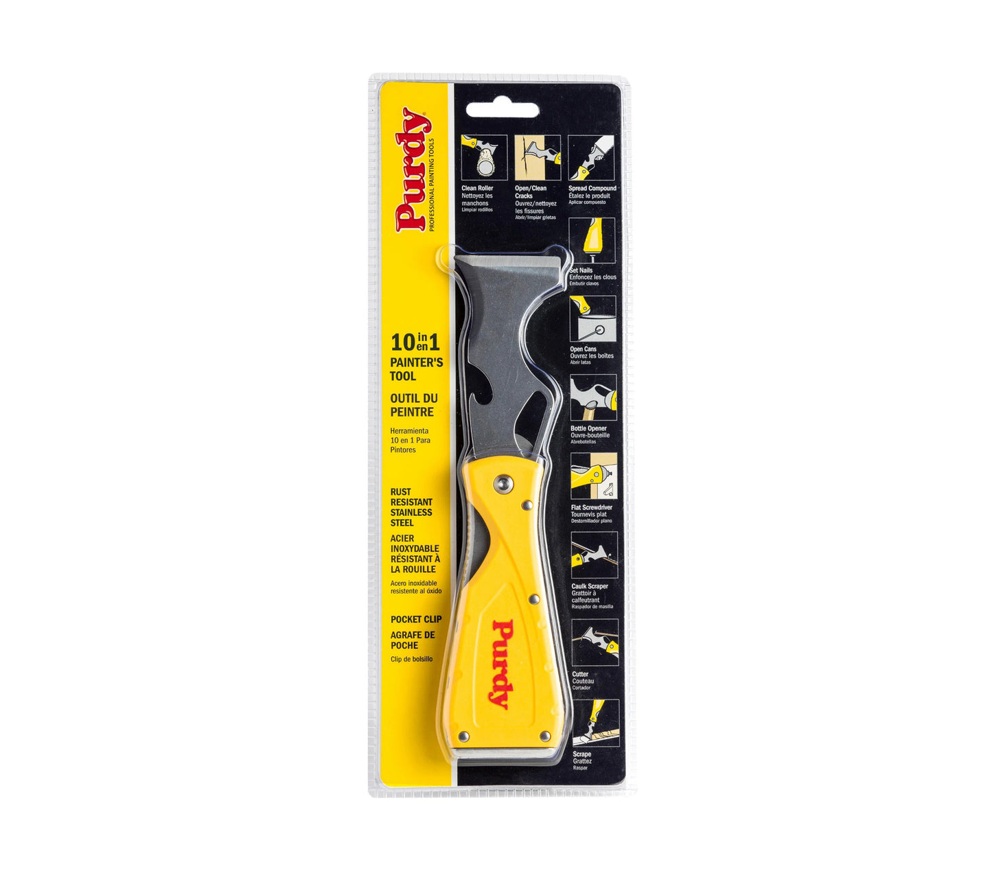 Purdy Premium Folding 10-in-1 Painters Multi Tool