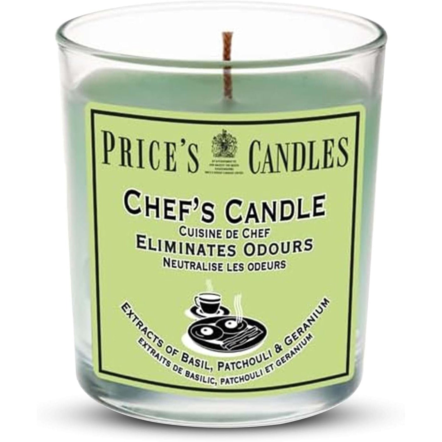 Price's Glass Candle - Chef's 