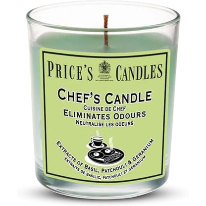 Price's Glass Candle - Chef's 