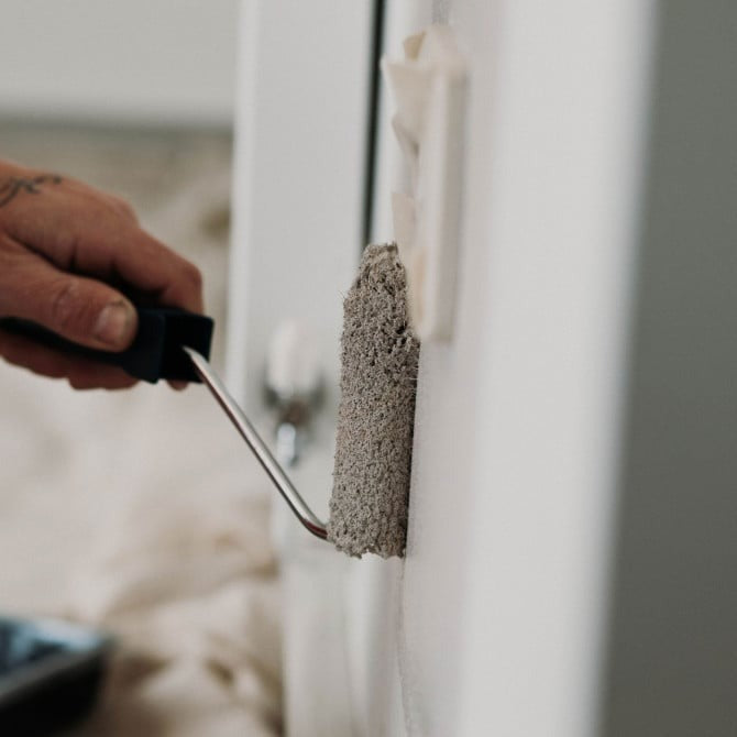 Hamilton 4" Mini Mixed Paint Roller Set - 7 Piece