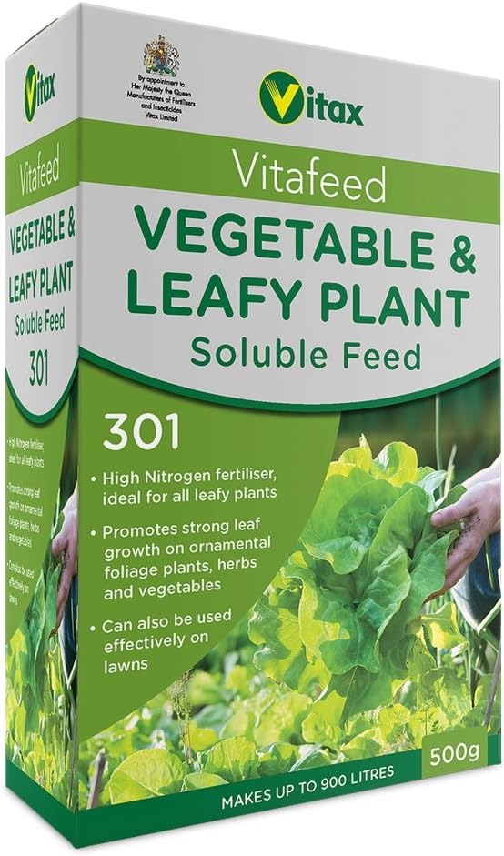 Vitax Vegetable & Leafy Soluble Feed 500g (Vitafeed 301)