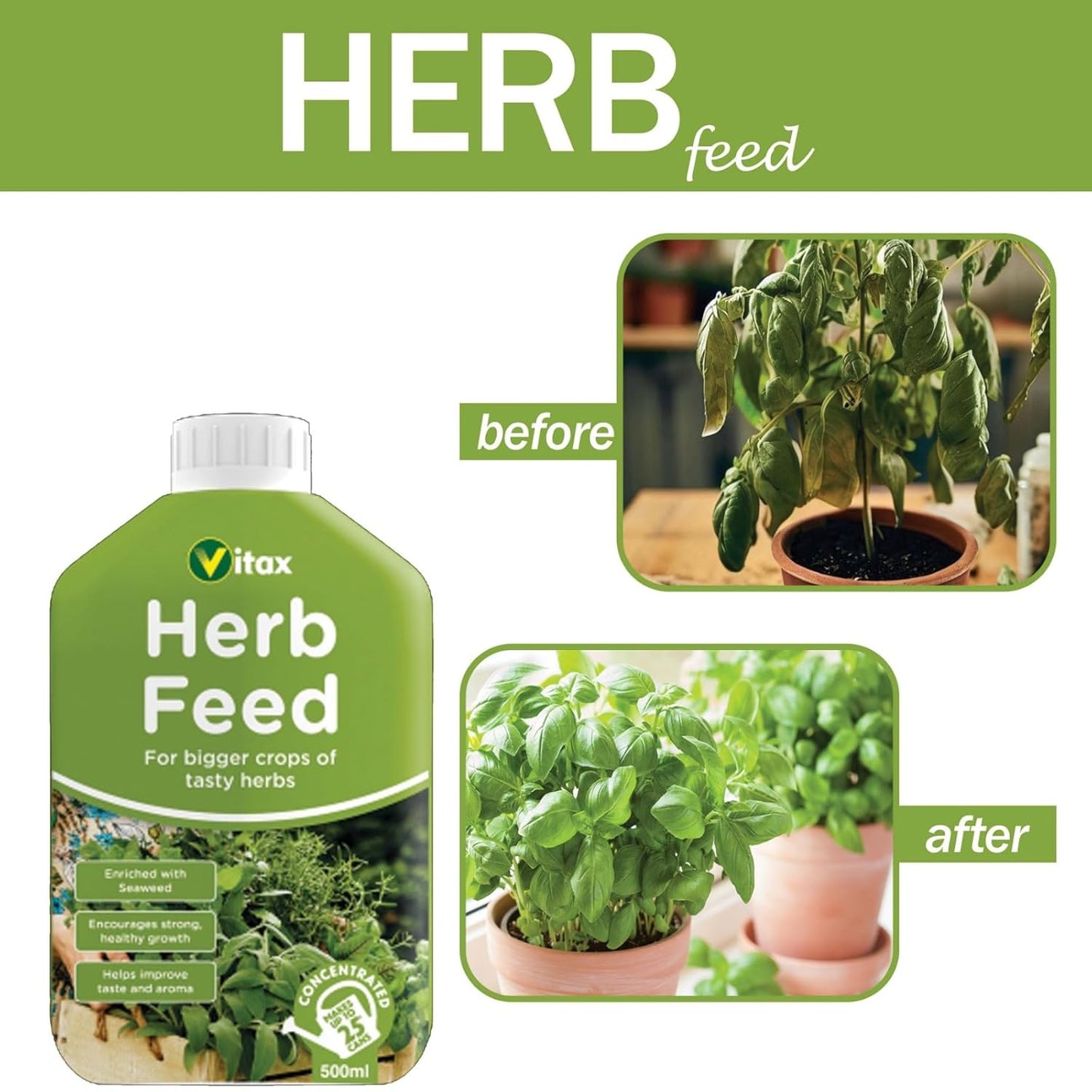 Vitax Herb Feed Liquid 500ml