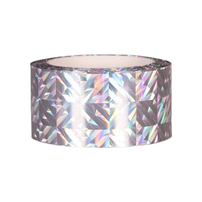 Cheese Pattern Ribbon The Big Cheese Repeller Ribbon 30 Metre – Mixles Home & Garden