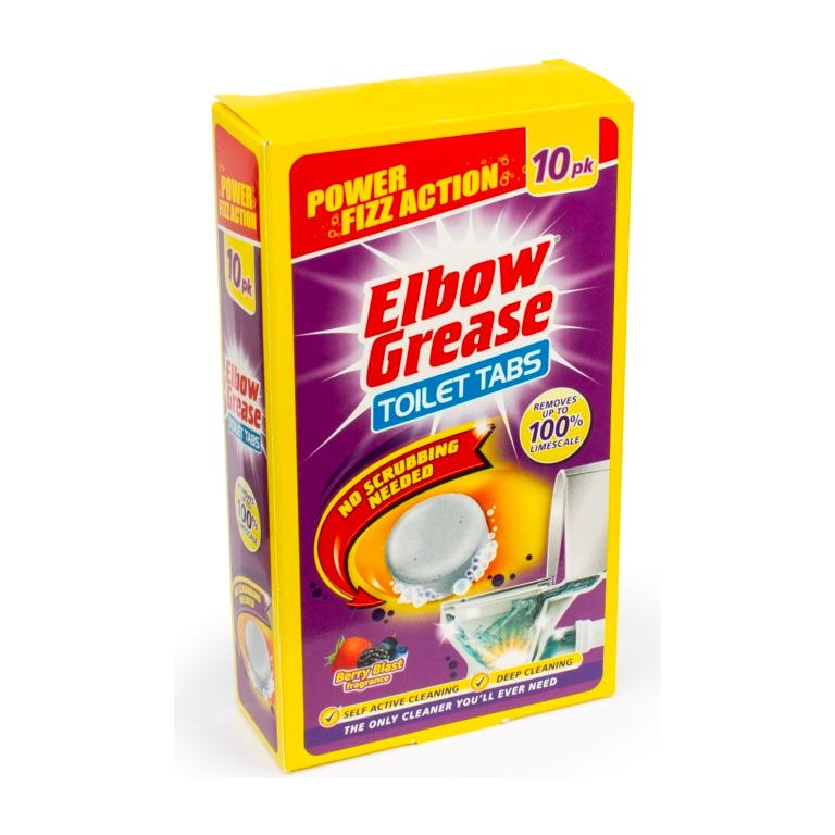 Toilet Bowl Cleaning Tabs - Berry Blast 10 x 30g
