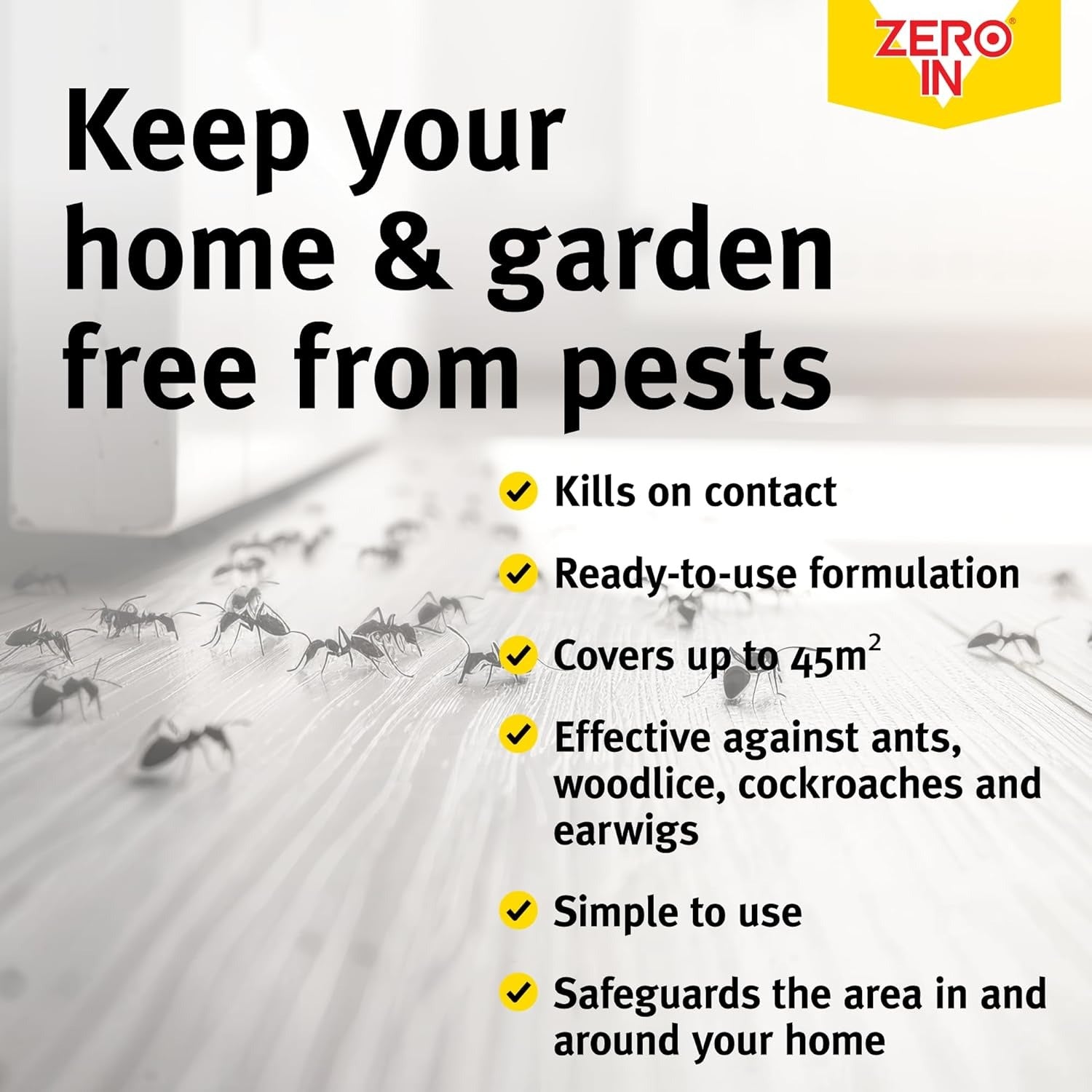 Zero In Ant Killer Powder ZER950 - 450g