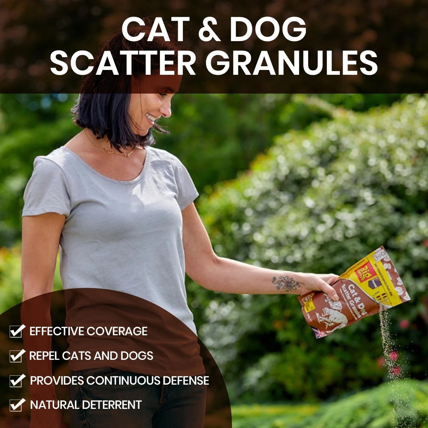 Big Cheese Cat & Dog Scatter Granules 750g STV631