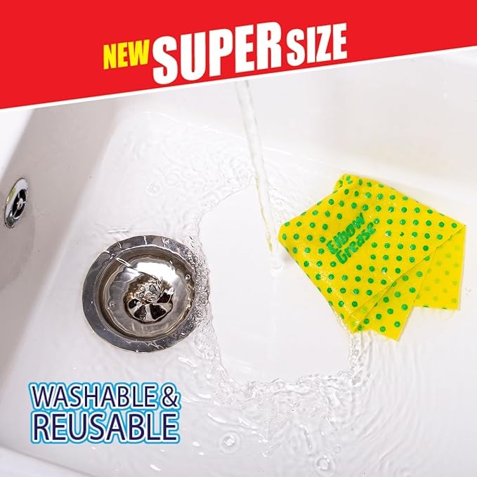 Elbow Grease Power Cleaning Cloths - Pack of 3 