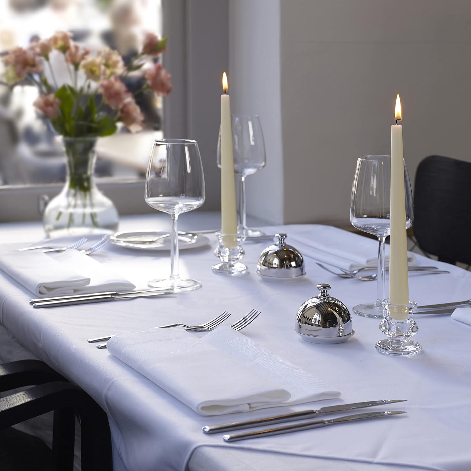 Bolsius Tapered Candles 10 Pack - Ivory