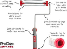ProDec Cage Paint Roller Frame 9"