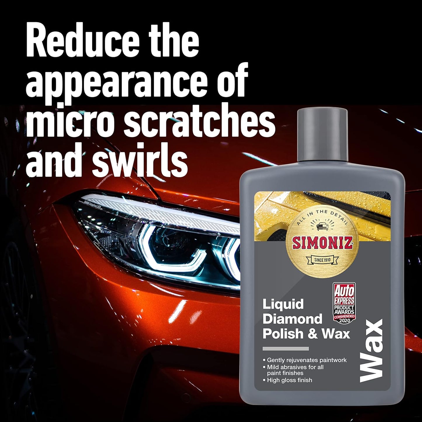 Simoniz Liquid Diamond Polish & Wax - 475ml