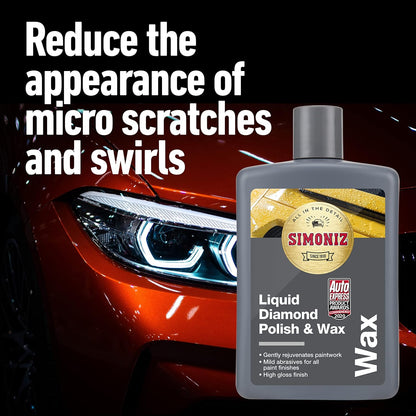 Simoniz Liquid Diamond Polish & Wax - 475ml