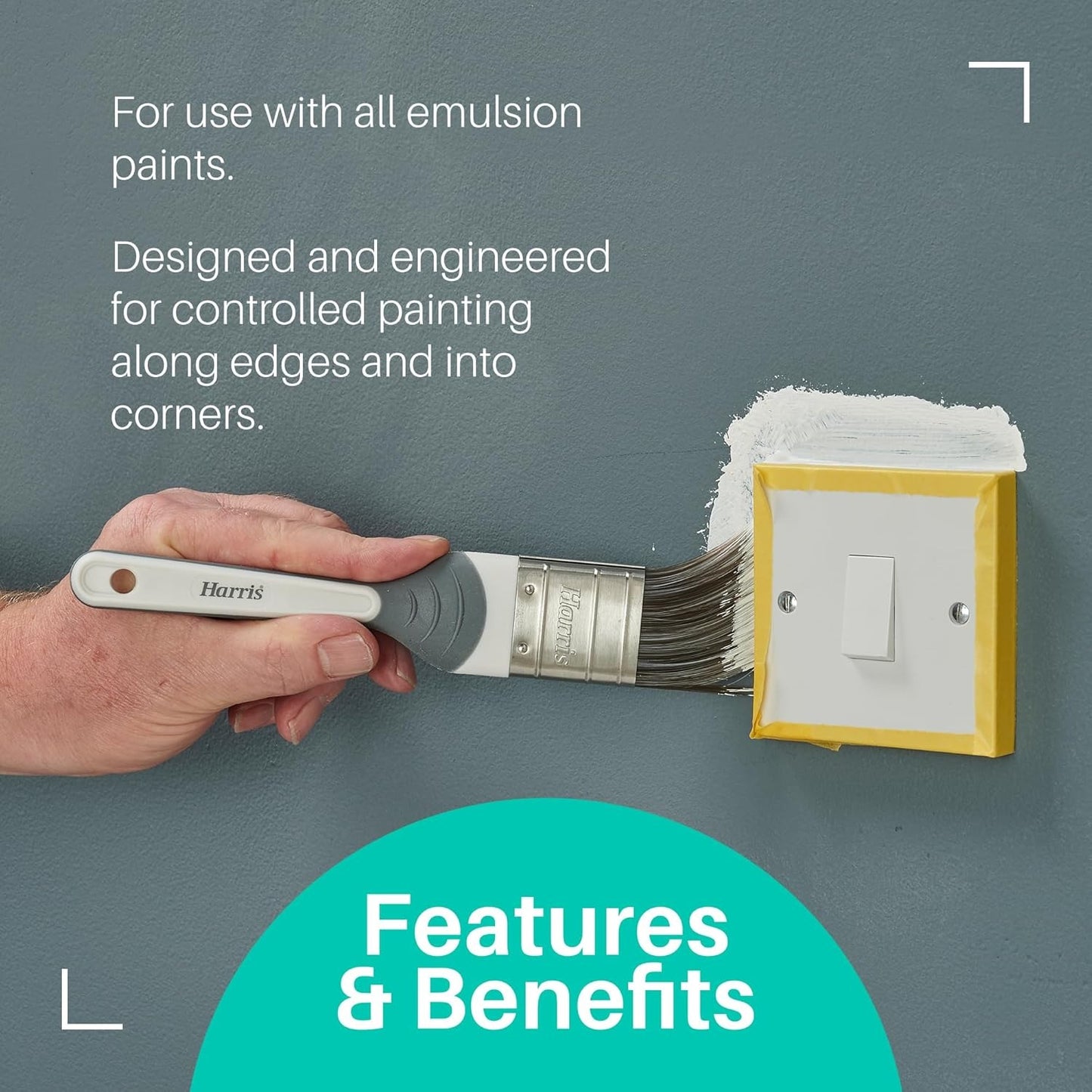 Harris Seriously Good Walls & Ceilings Angled Paint Brush 1"/25mm