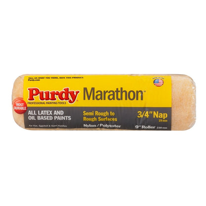 Purdy Marathon 9" Paint Roller Sleeve 3/4" Nap 1.5" Core