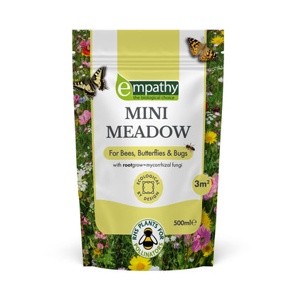 Empathy Mini Meadow Wild Flower Seed with Rootgrow 500ml