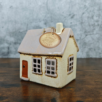Village Pottery Traditional House Money Box