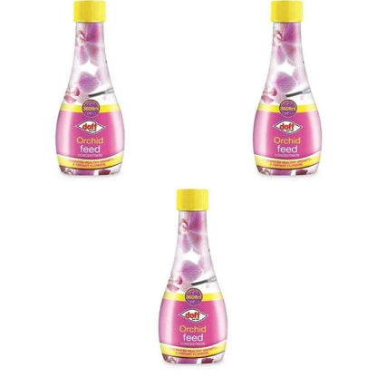 3 x Doff Orchid Feed Concentrated Liquid Plant Food 180ml