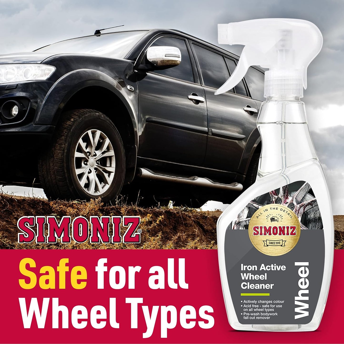 Simoniz Iron Active Wheel Cleaner - 500ml