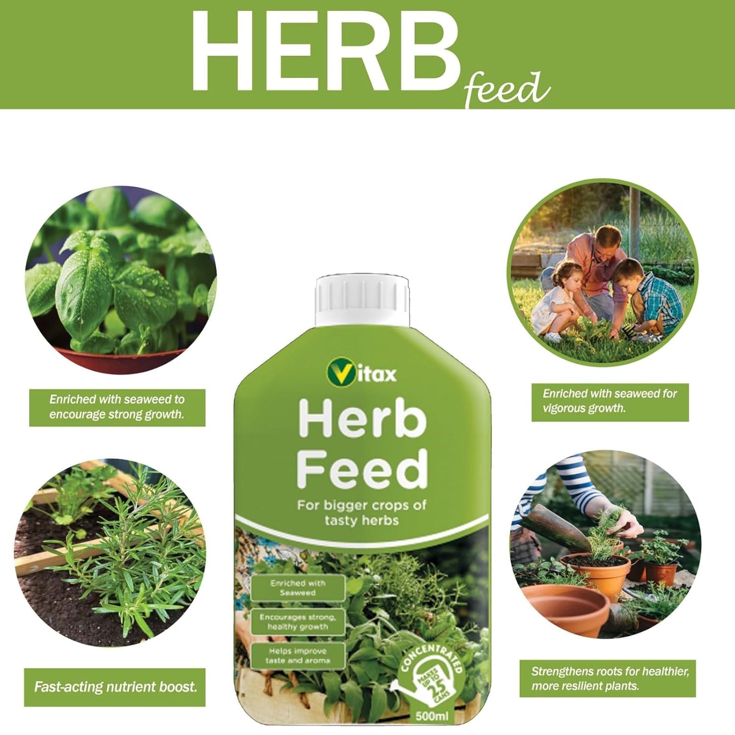 Vitax Herb Feed Liquid 500ml