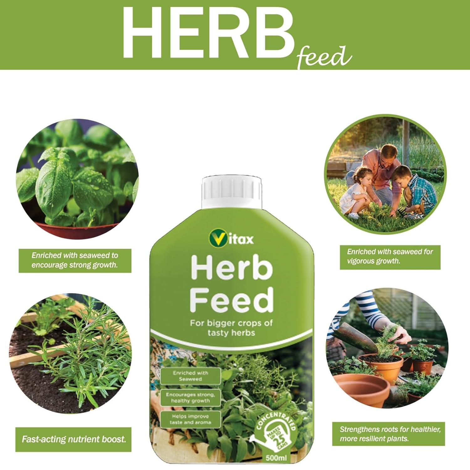 Vitax Herb Feed Liquid 500ml