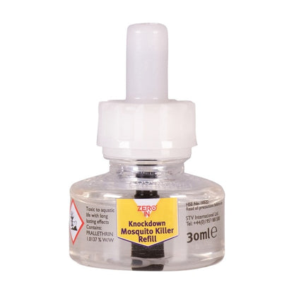 Zero In Knockdown Mosquito Killer Plug In Refill 30ml ZER742