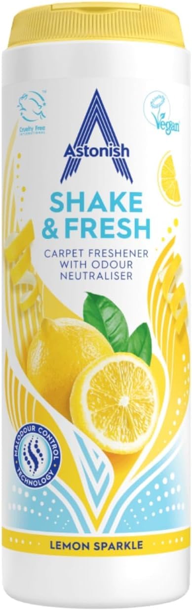 Astonish Shake & Fresh - Lemon Sparkle 350g