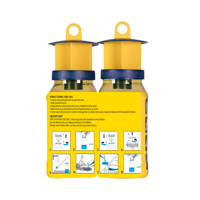 Zero In Fly Max Fly Catcher Twin Pack