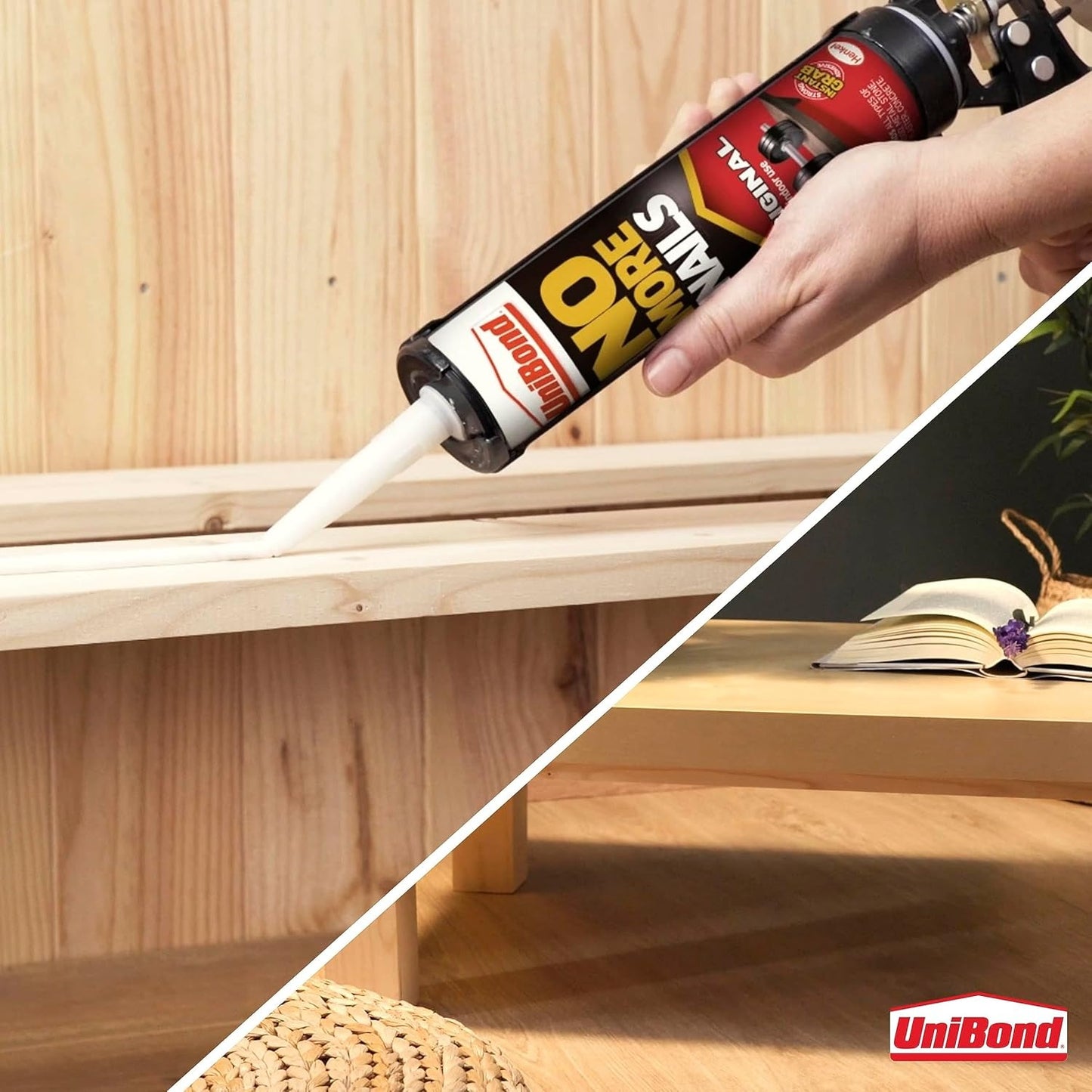 Unibond No More Nails Original Grab Adhesive Cartridge - 365g
