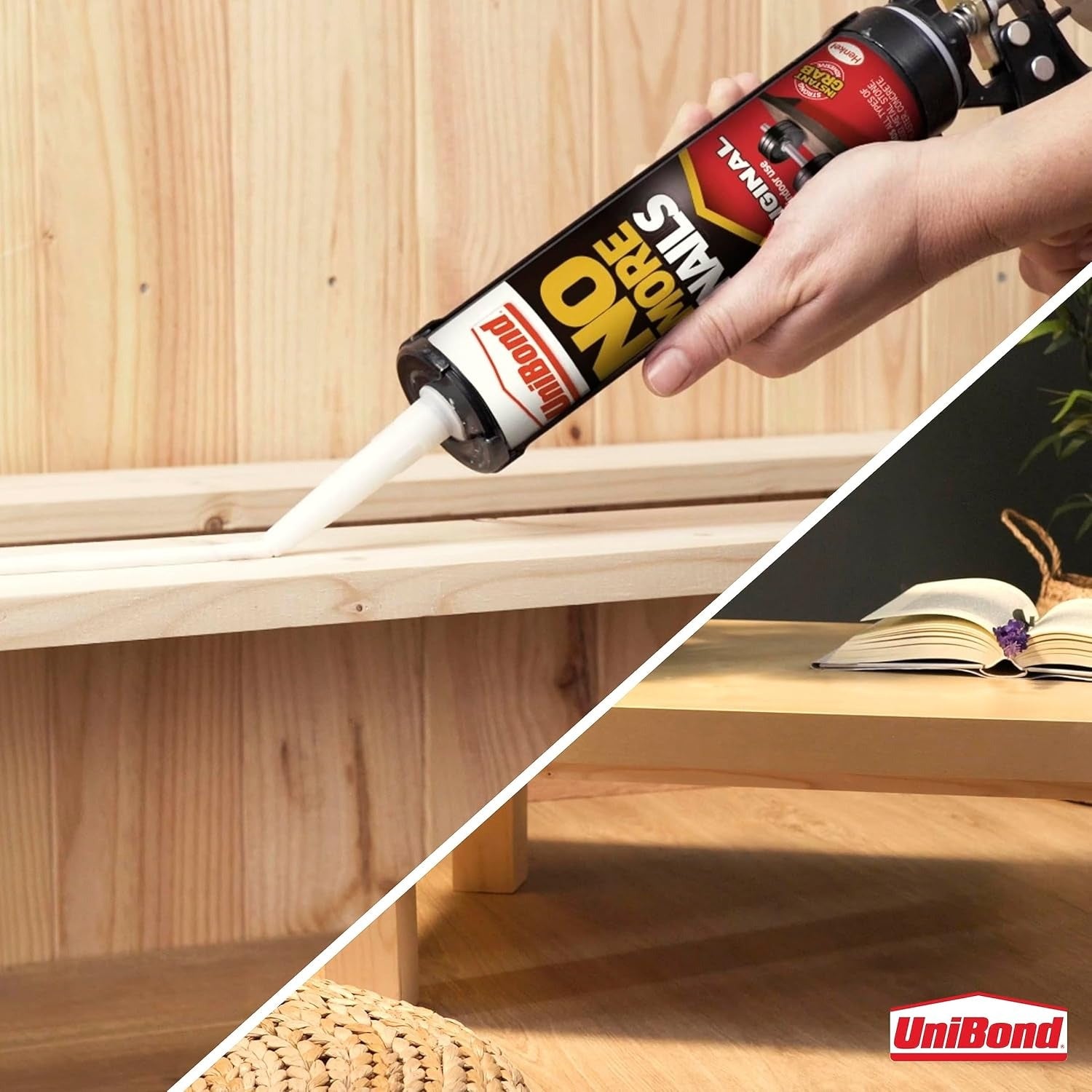 Unibond No More Nails Original Grab Adhesive Cartridge - 365g