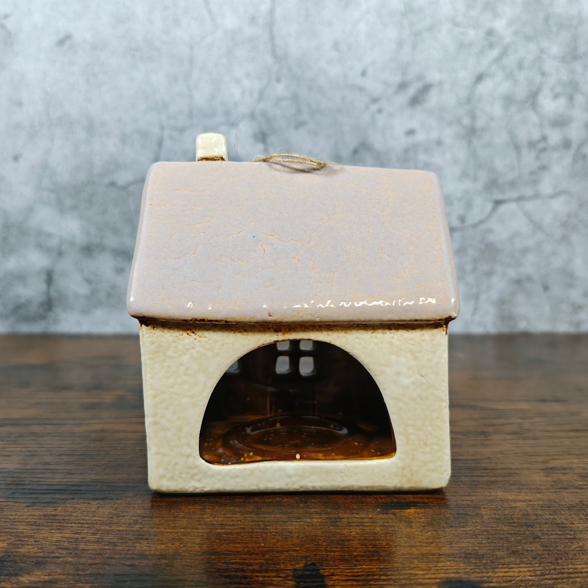 Village Pottery Traditional House Money Box