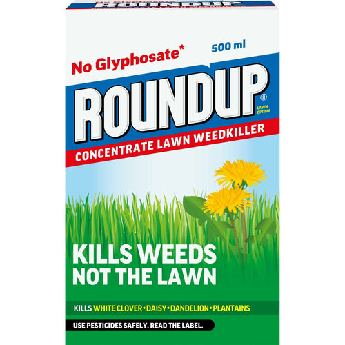Roundup Concentrate Lawn Weedkiller No Glyphosate 500ml