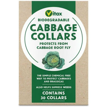 Vitax Biodegradable Cabbage Collars - Pack of 30 Collars
