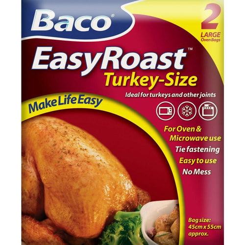Baco EasyRoast Turkey Size Oven Bags ( 2 large bags)