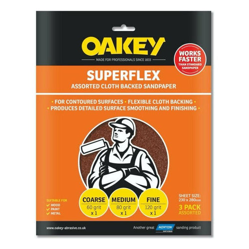 Norton Oakey Superflex Assorted Pack  