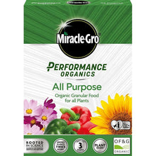 Miracle Gro Performance Organics All Purpose Granular Food 2kg