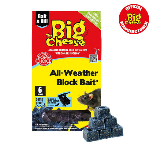 The Big Cheese All Weather Block Bait 6 x 10g Pack STV211