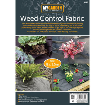 MyGarden Weed Control Fabric 8 x 1.5m