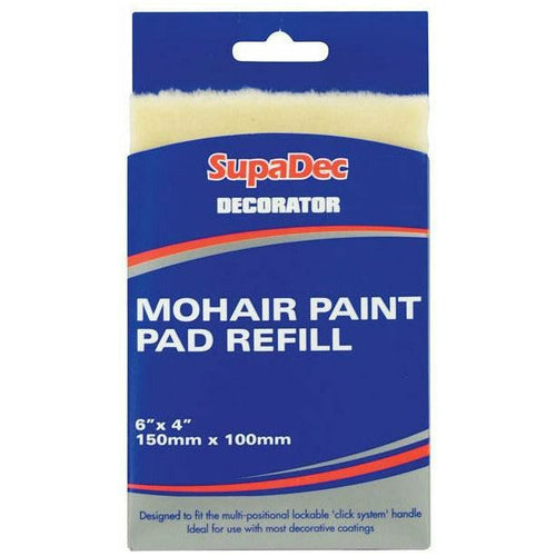 SupaDec Decorator Mohair Paint Pad Refill 6