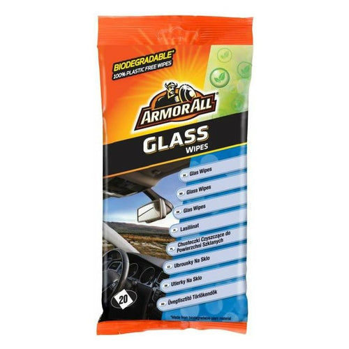 Armor All Glass Wipes Pack of 20