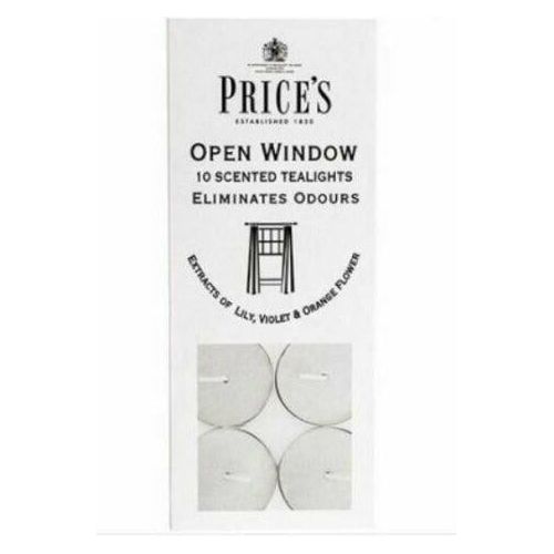 Price's Open Window Scented Tealight Pack of 10