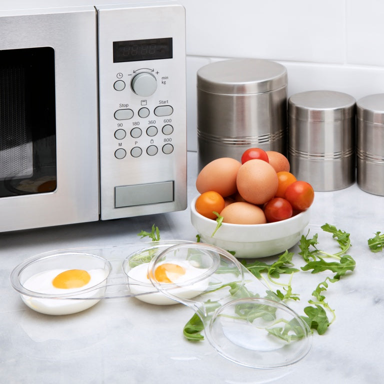 Easy Cook Egg Poacher CLEAR Mixles Home & Garden
