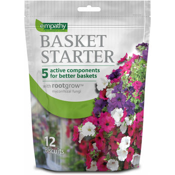 Empathy Basket Starter With Root Grow Mycorrhizal Fungi 12 Biscuits