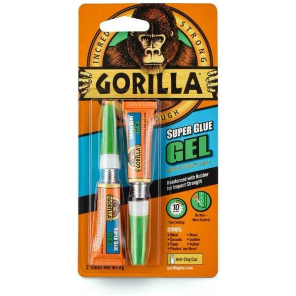 Gorilla Super Glue Gel 2 x 3g