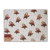 Cooksmart Christmas Red Red Robin Set of 4 Placemats