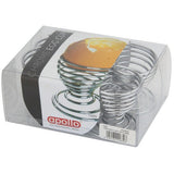 Apollo Chrome Wire Egg Cups 6 Pack