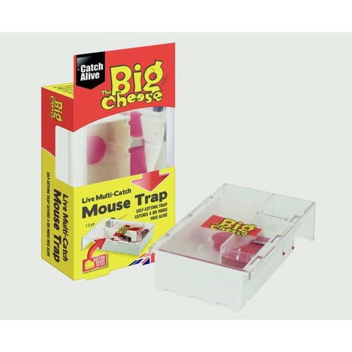 The Big Cheese Live Multi-Catch Mouse Trap STV162