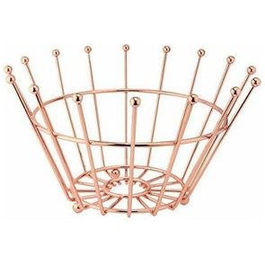 Apollo Large Copper Crown Fruit Bowl 