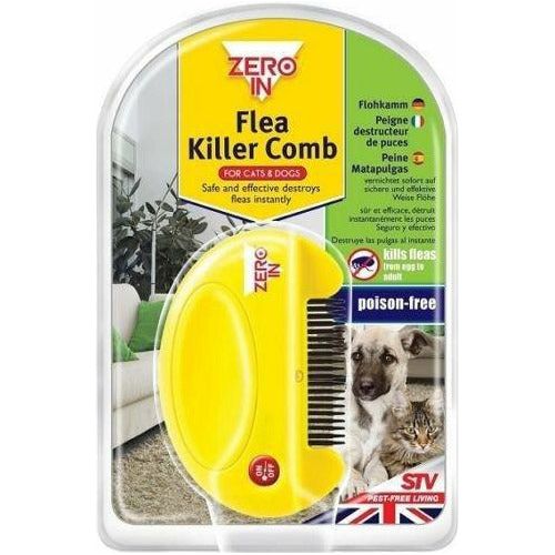 Zero In Flea Killer Comb For Cats & Dogs ZER023 – Mixles Home & Garden