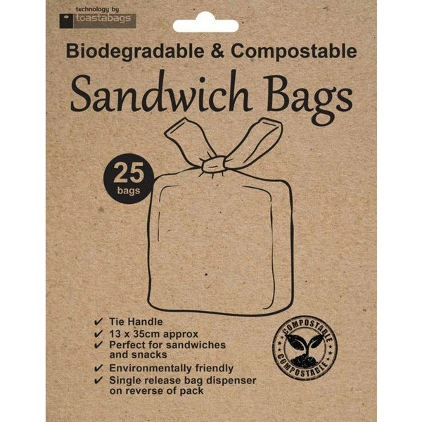 Planit Eco Friendly Sandwich Bags Pack 25
