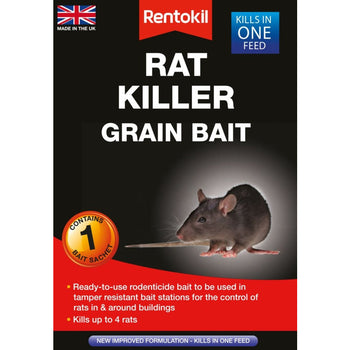 Rentokil Rat Killer Grain Bait 1 Sachet